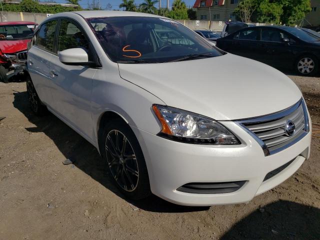 nissan sentra s 2014 3n1ab7ap0el692261