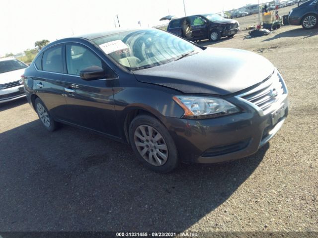 nissan sentra 2014 3n1ab7ap0ey247005