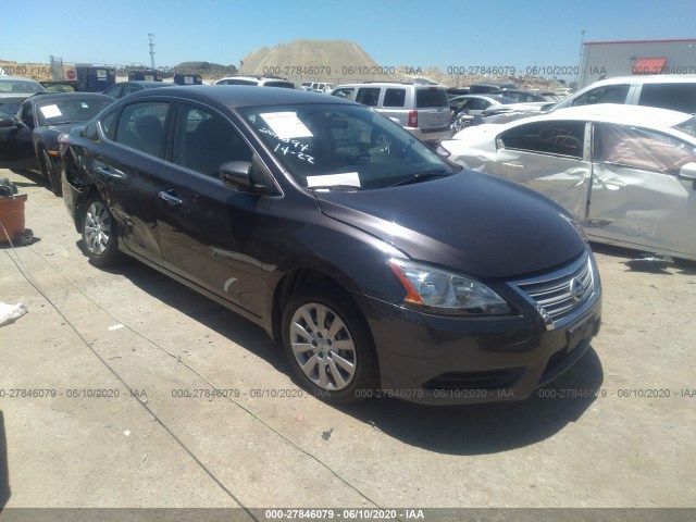 nissan sentra 2014 3n1ab7ap0ey280358