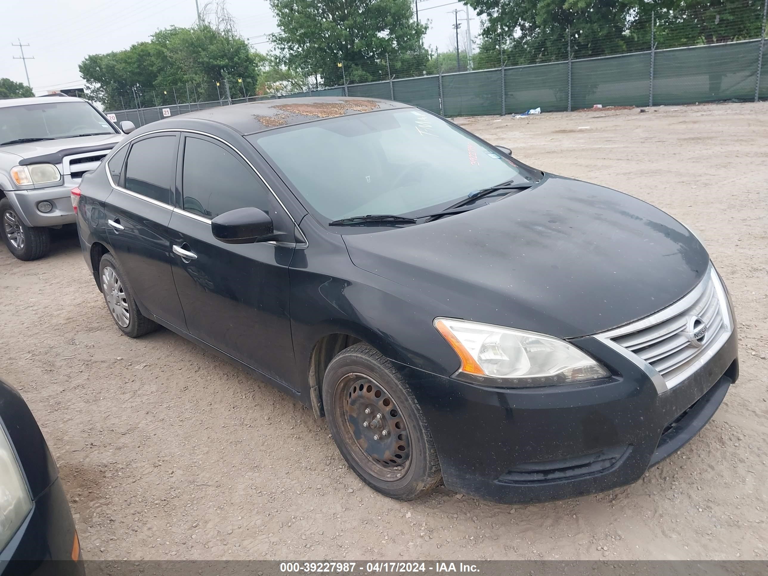 nissan sentra 2014 3n1ab7ap0ey288220