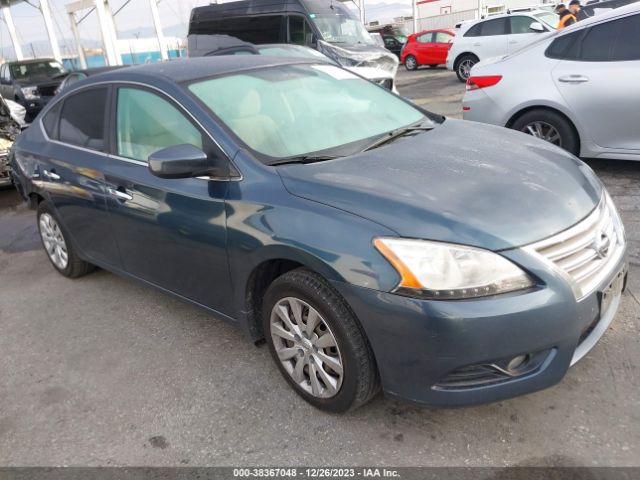 nissan sentra 2014 3n1ab7ap0ey292784