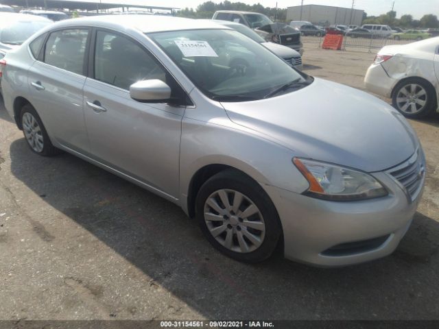 nissan sentra 2014 3n1ab7ap0ey327985