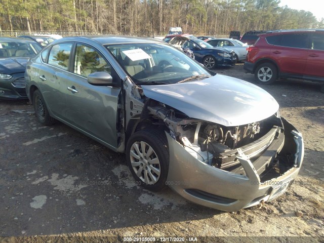 nissan sentra 2014 3n1ab7ap0ey336346