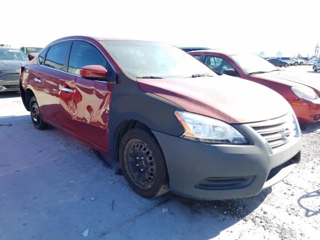 nissan sentra s 2015 3n1ab7ap0fl691435