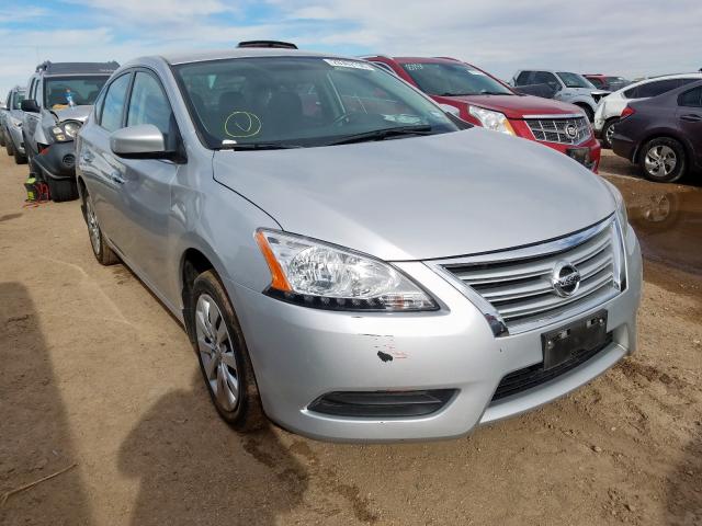 nissan sentra s 2015 3n1ab7ap0fl696005