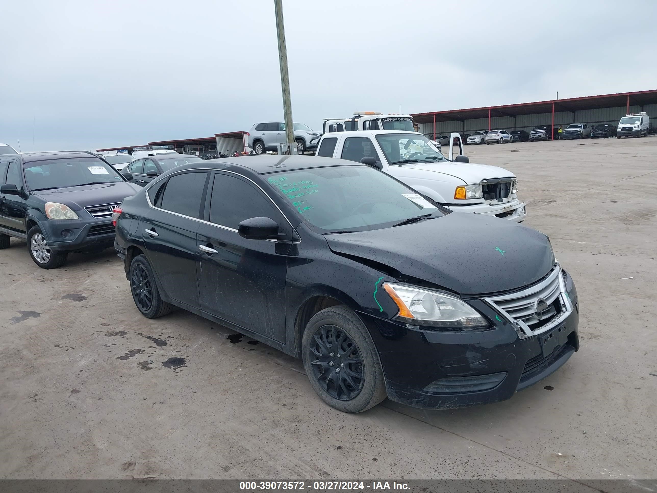 nissan sentra 2015 3n1ab7ap0fy213308