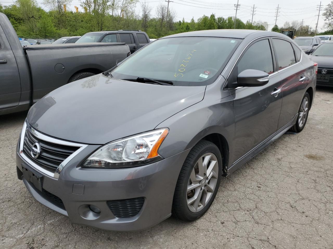 nissan sentra 2015 3n1ab7ap0fy217407