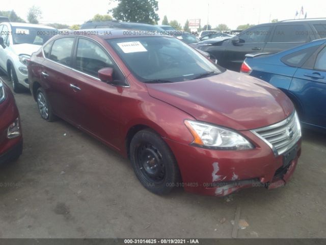 nissan sentra 2015 3n1ab7ap0fy247040