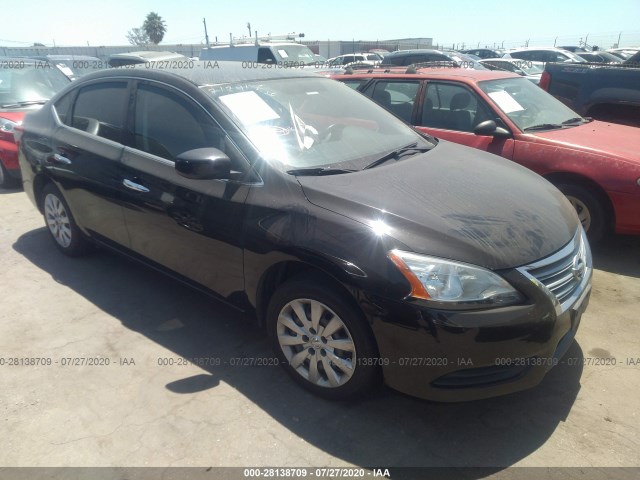 nissan sentra 2015 3n1ab7ap0fy255400