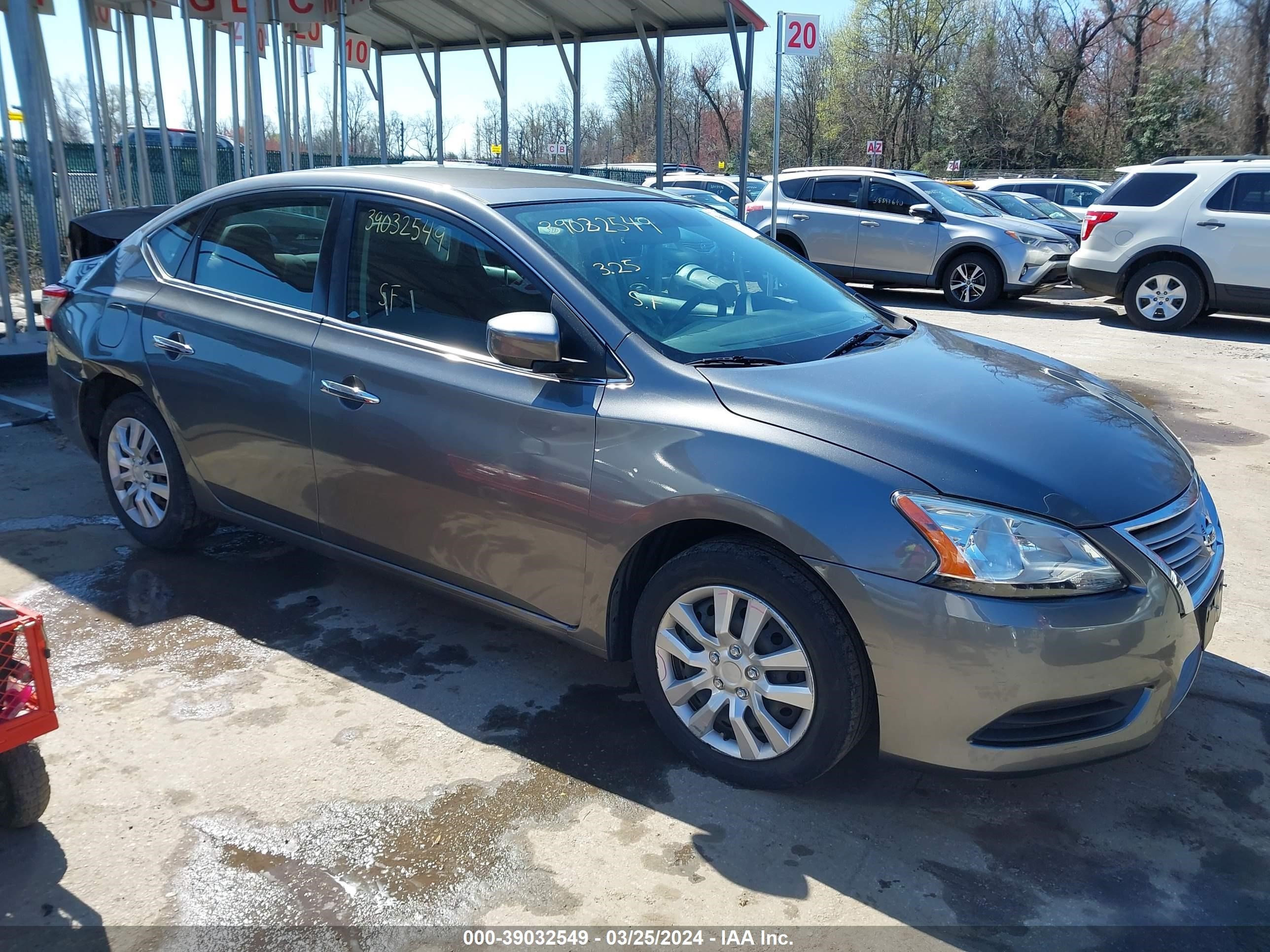 nissan sentra 2015 3n1ab7ap0fy355819