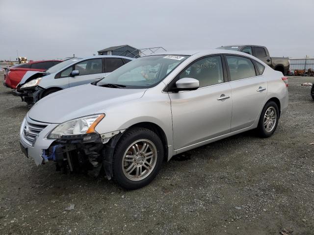 nissan sentra s 2015 3n1ab7ap0fy370160