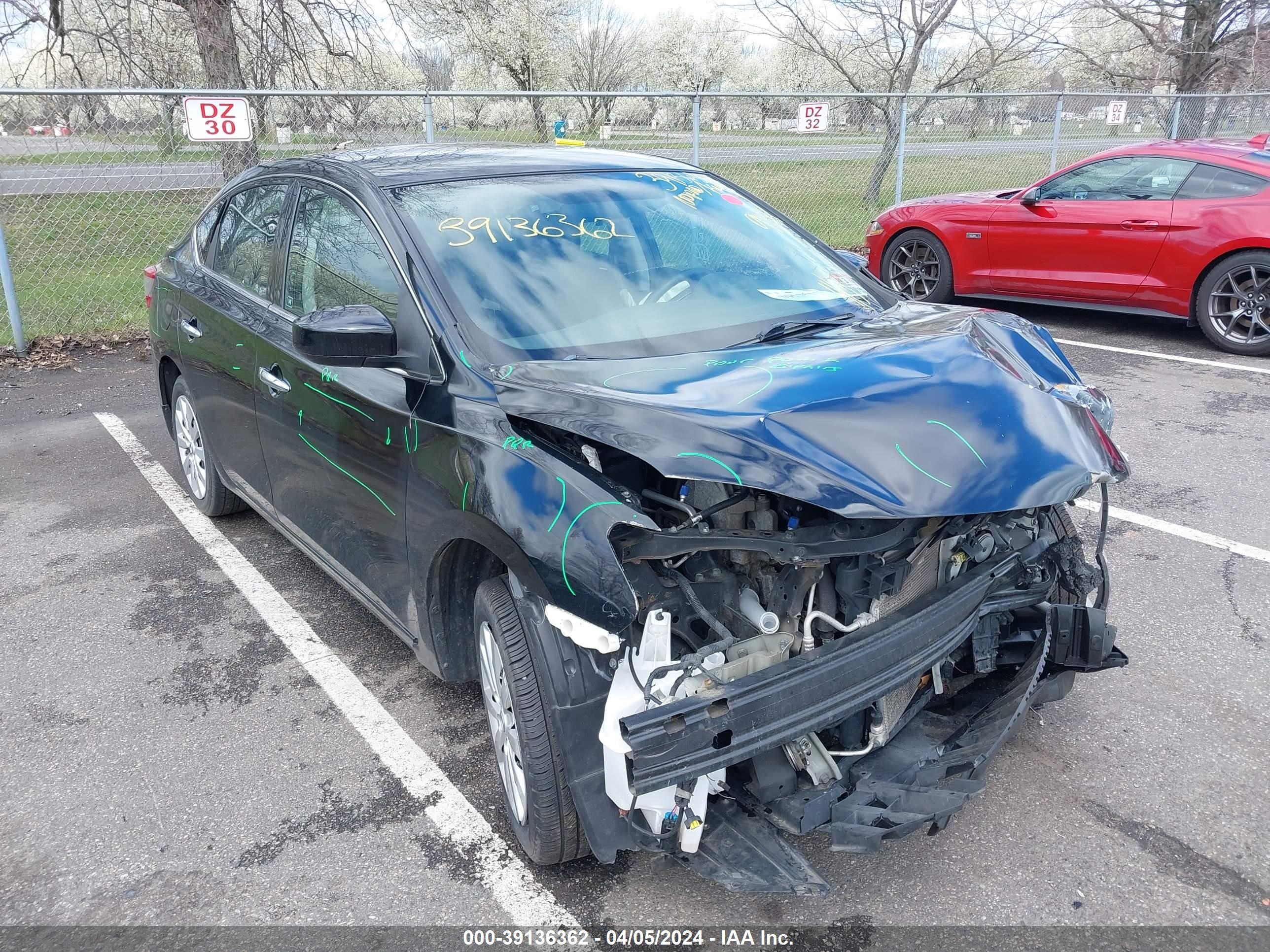 nissan sentra 2015 3n1ab7ap0fy382034