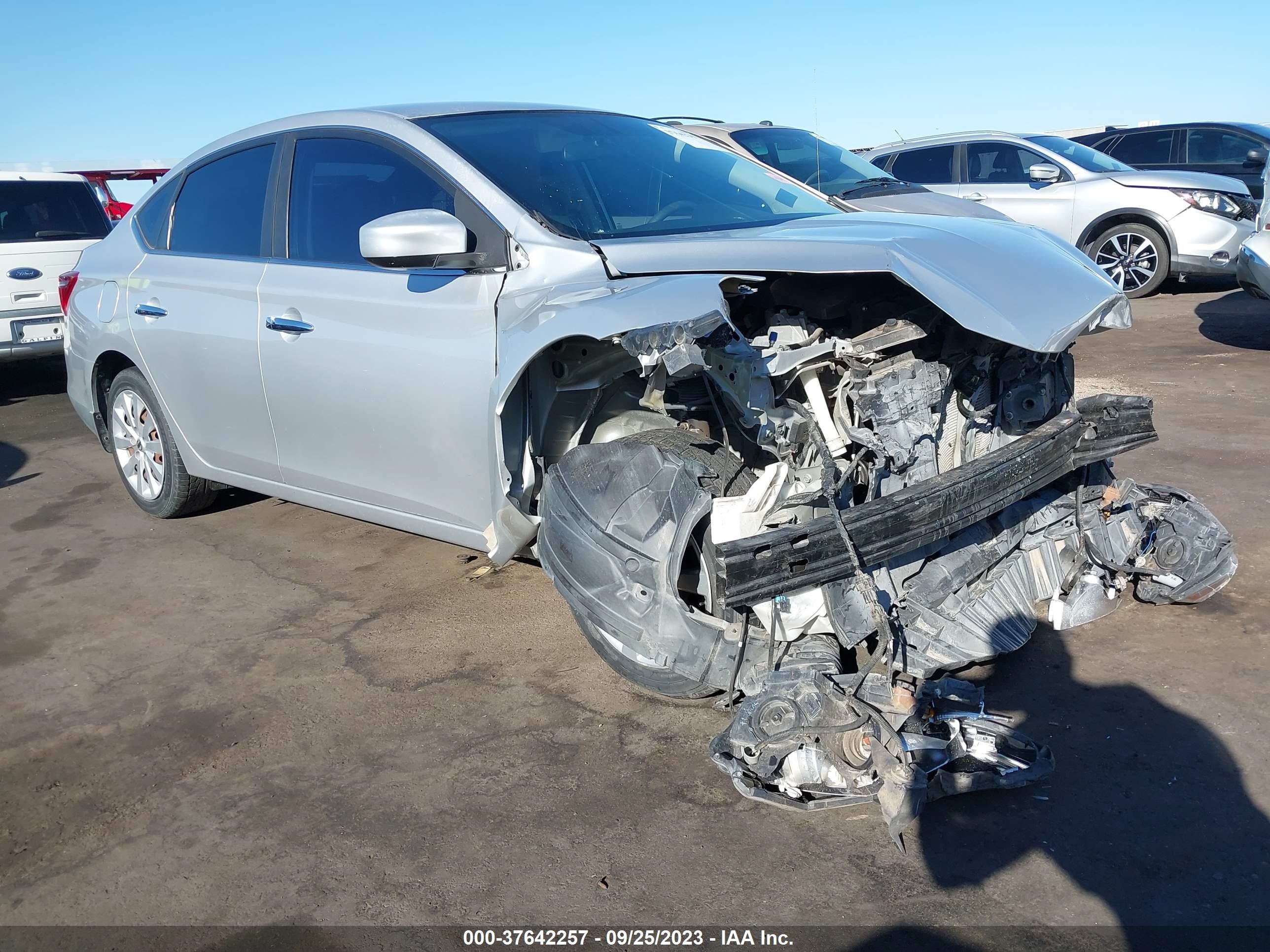 nissan sentra 2016 3n1ab7ap0gl645461