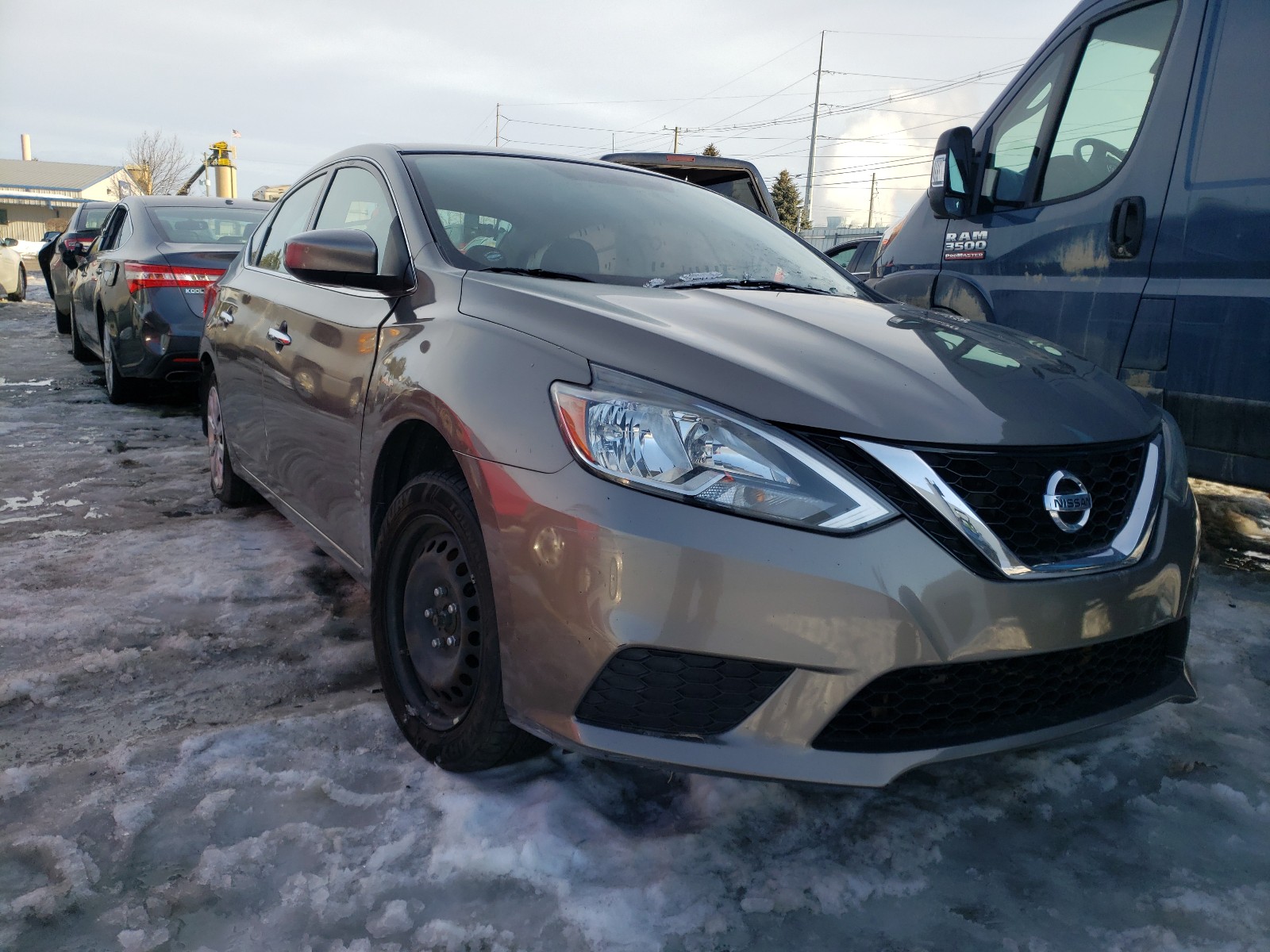 nissan sentra s 2016 3n1ab7ap0gl647601