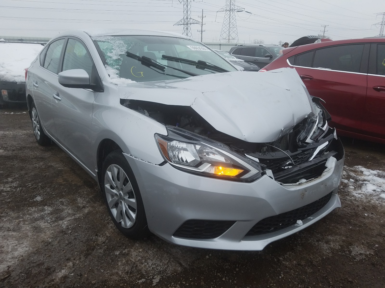 nissan sentra s 2016 3n1ab7ap0gl660445