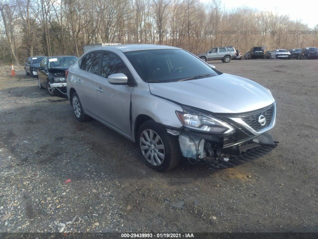 nissan sentra s 2016 3n1ab7ap0gl677424