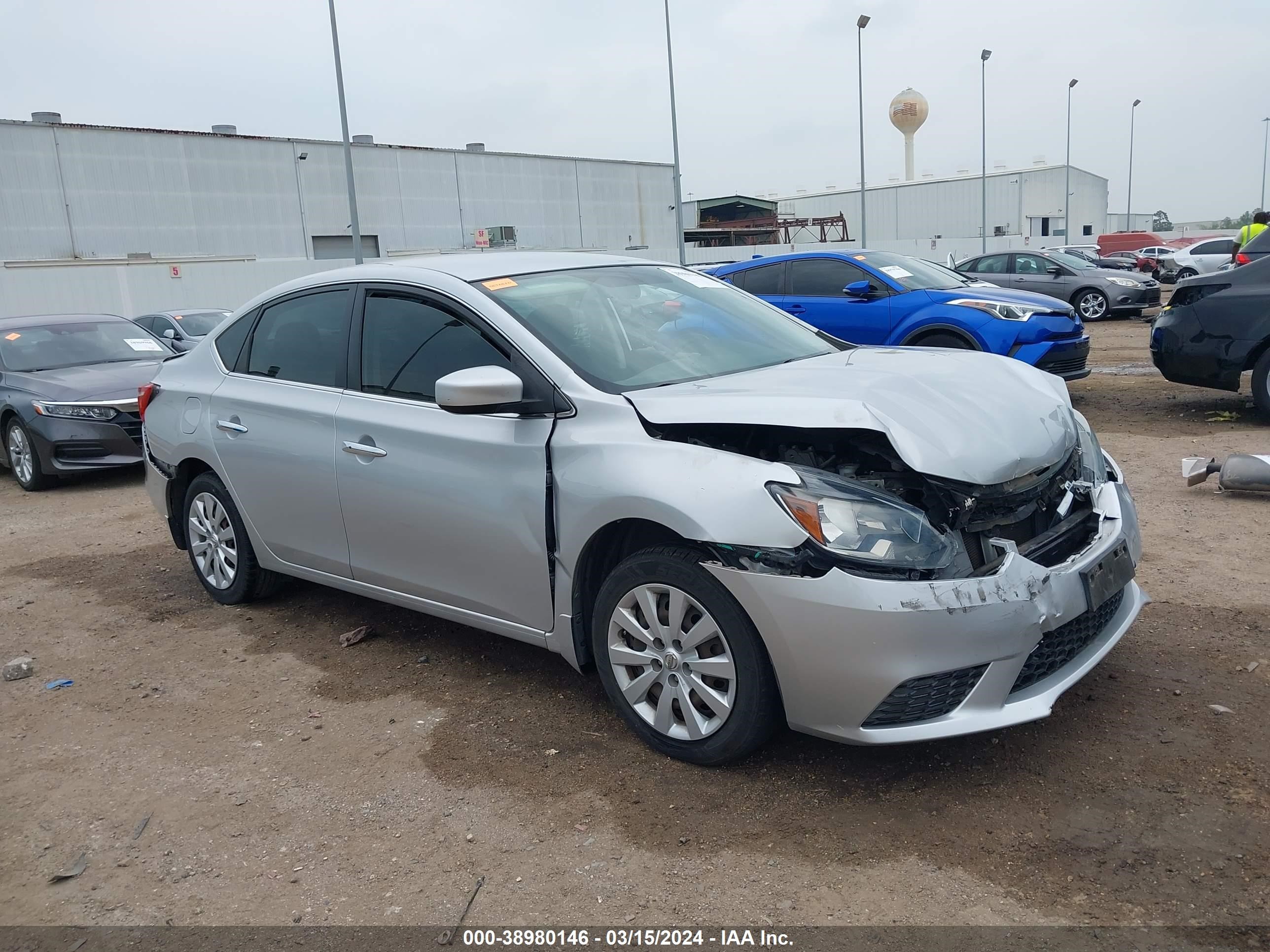 nissan sentra 2016 3n1ab7ap0gy245807