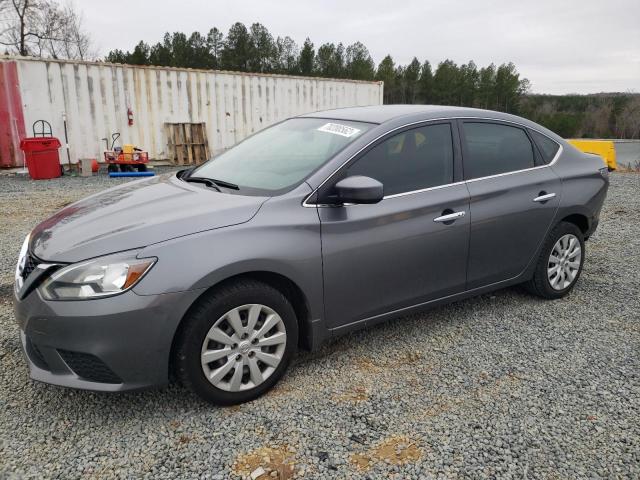 nissan sentra s 2017 3n1ab7ap0hl720404