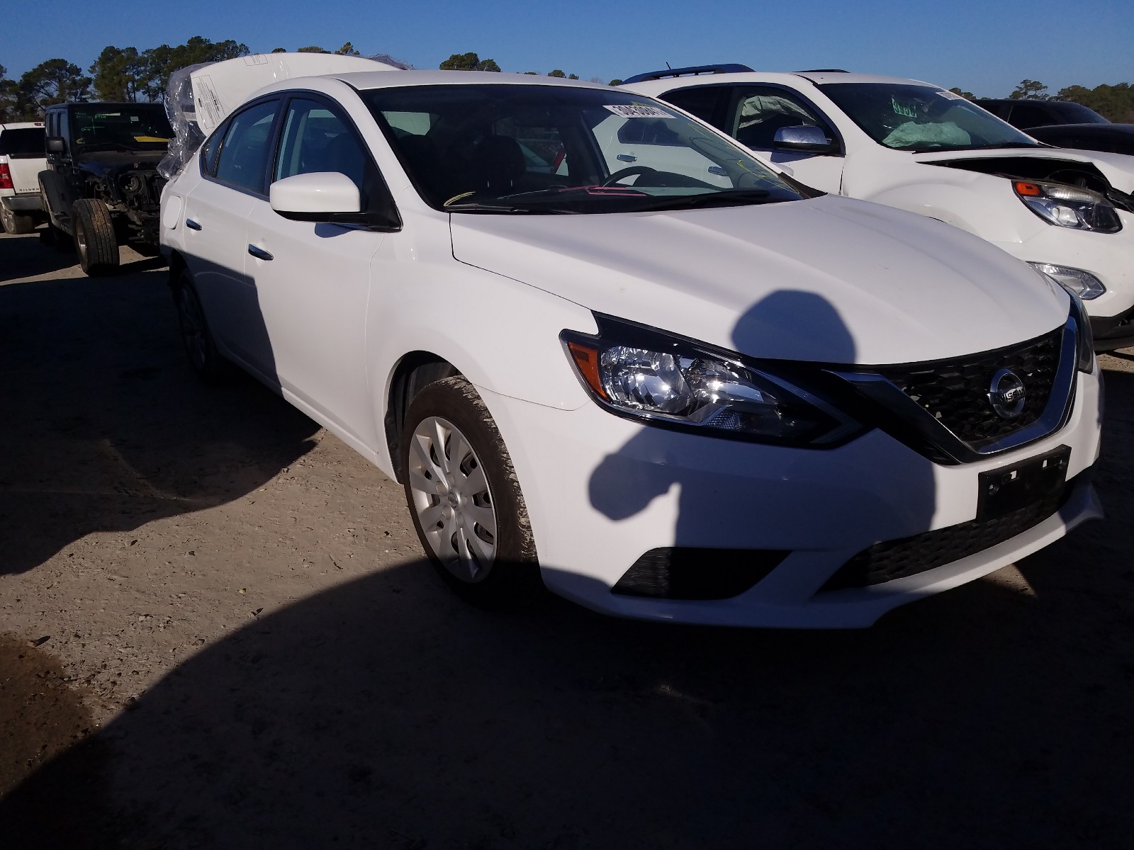 nissan sentra s 2017 3n1ab7ap0hy258090