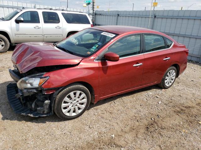 nissan sentra s 2017 3n1ab7ap0hy281076