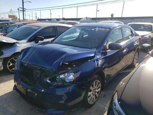 nissan sentra s 2017 3n1ab7ap0hy312956