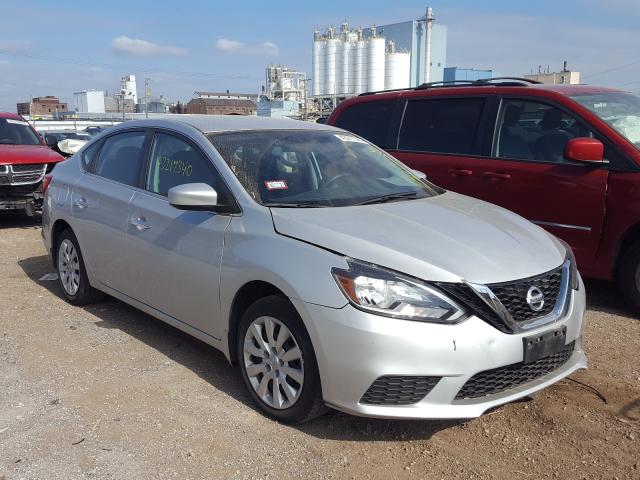 nissan sentra s 2017 3n1ab7ap0hy321009