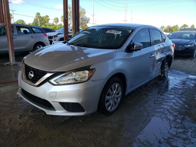 nissan sentra s 2017 3n1ab7ap0hy342569