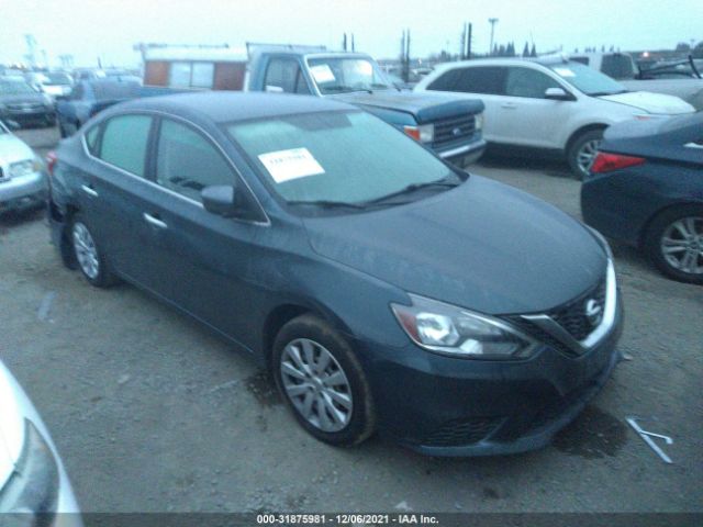 nissan sentra 2017 3n1ab7ap0hy345780