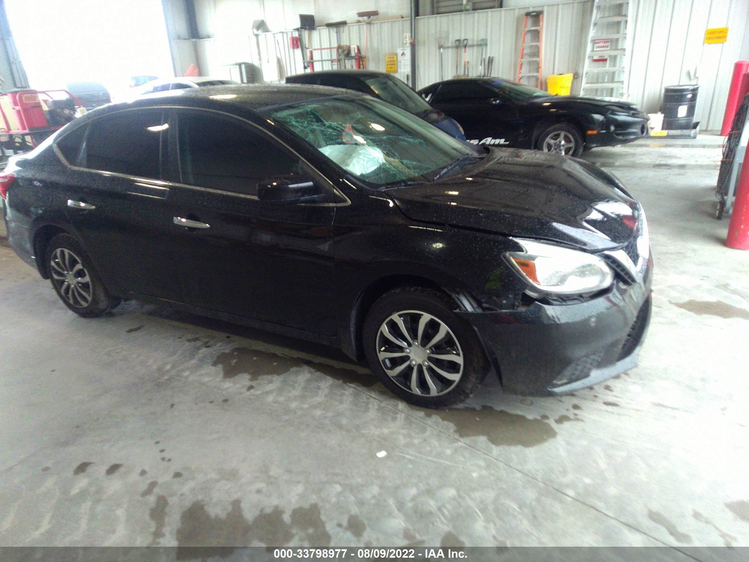 nissan sentra 2017 3n1ab7ap0hy354091