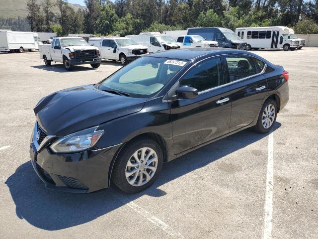 nissan sentra s 2018 3n1ab7ap0jl623399