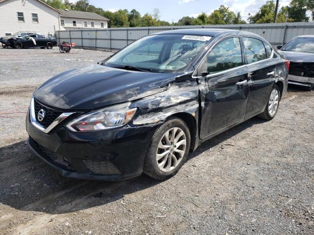 nissan sentra s 2018 3n1ab7ap0jl643698