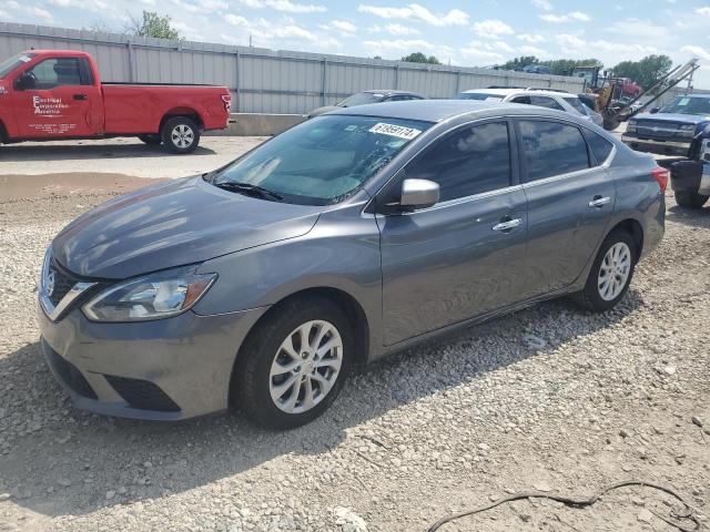 nissan sentra s 2018 3n1ab7ap0jl657584