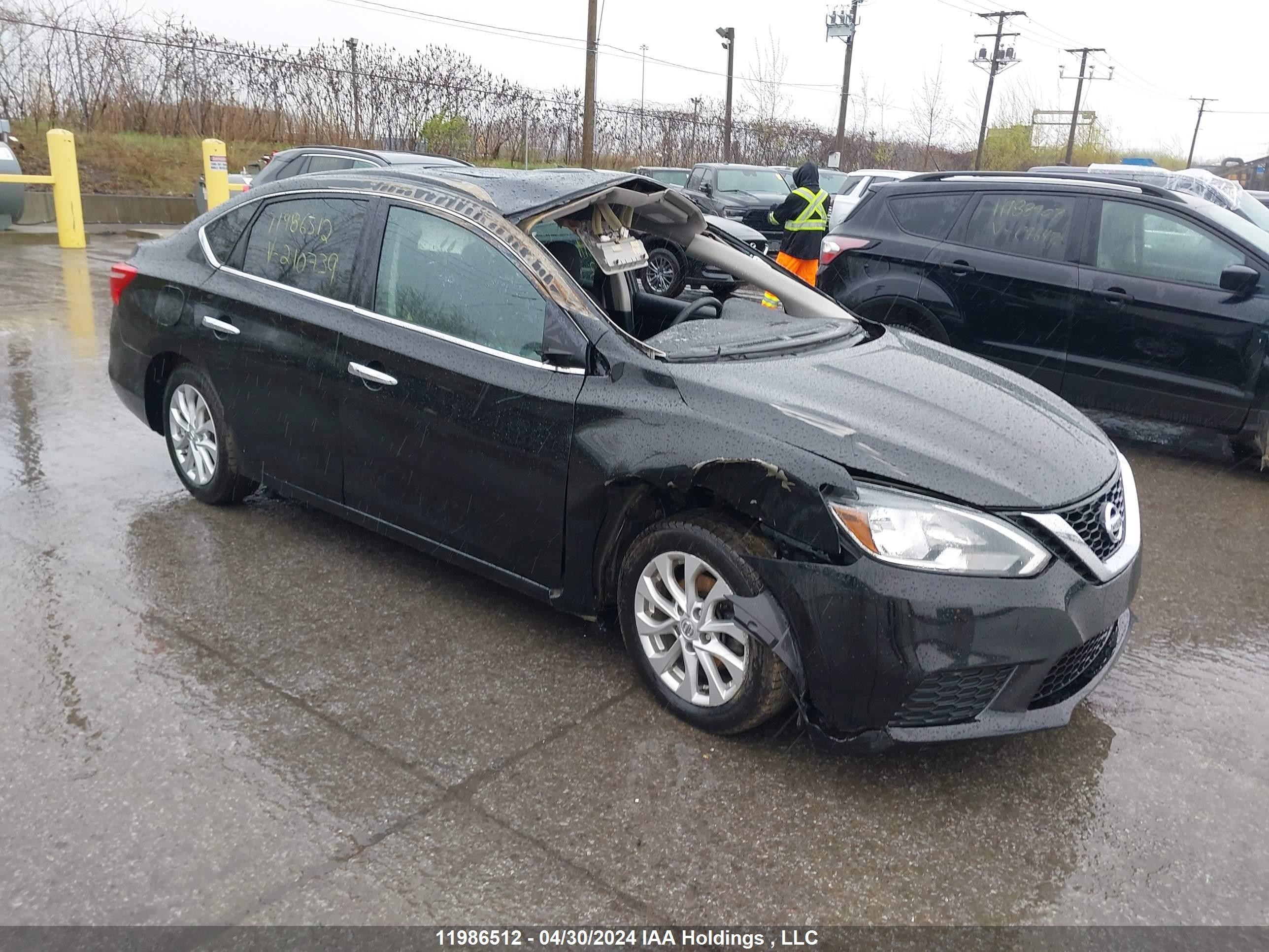 nissan sentra 2018 3n1ab7ap0jy210739