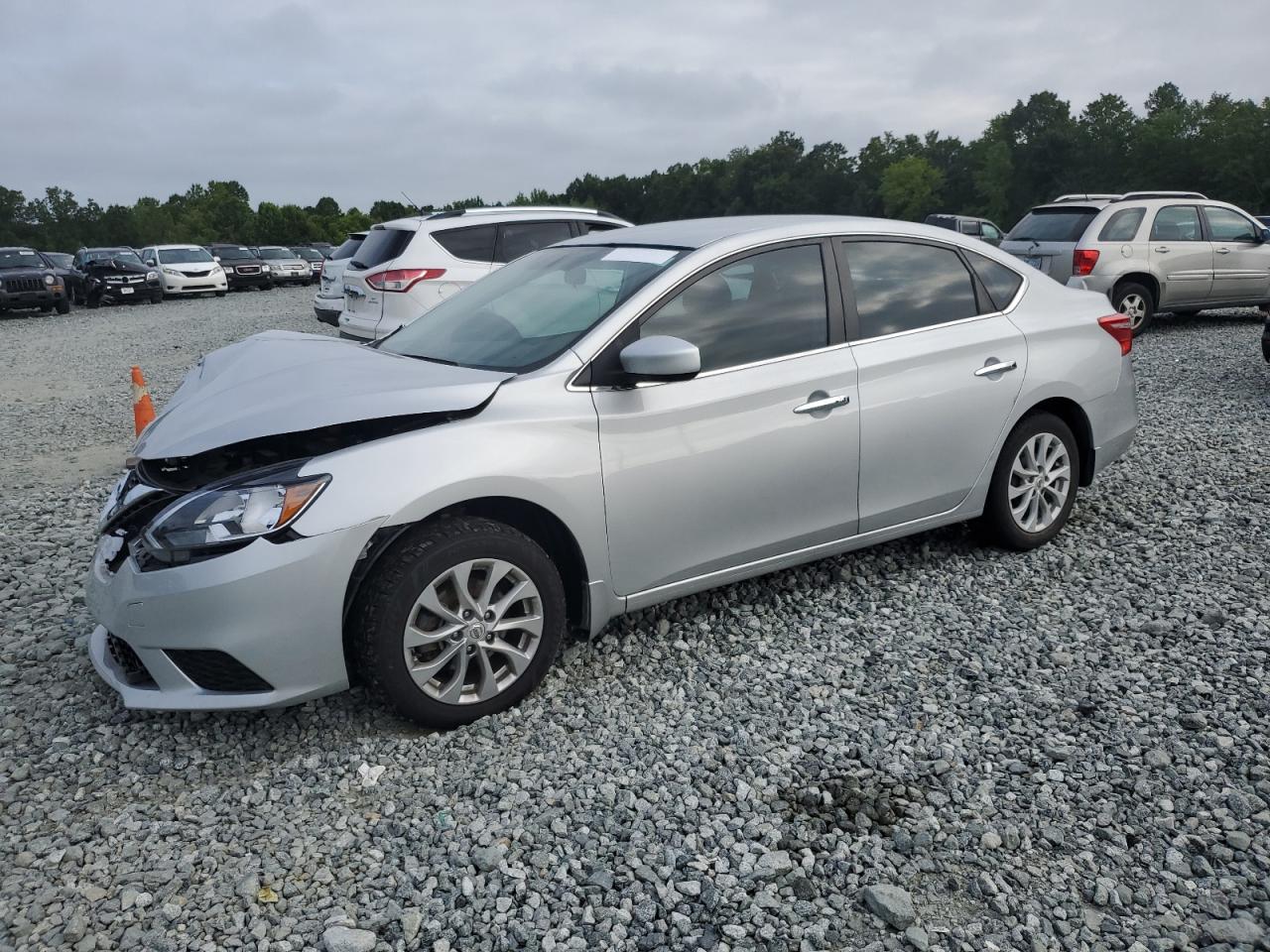 nissan sentra s 2018 3n1ab7ap0jy238301