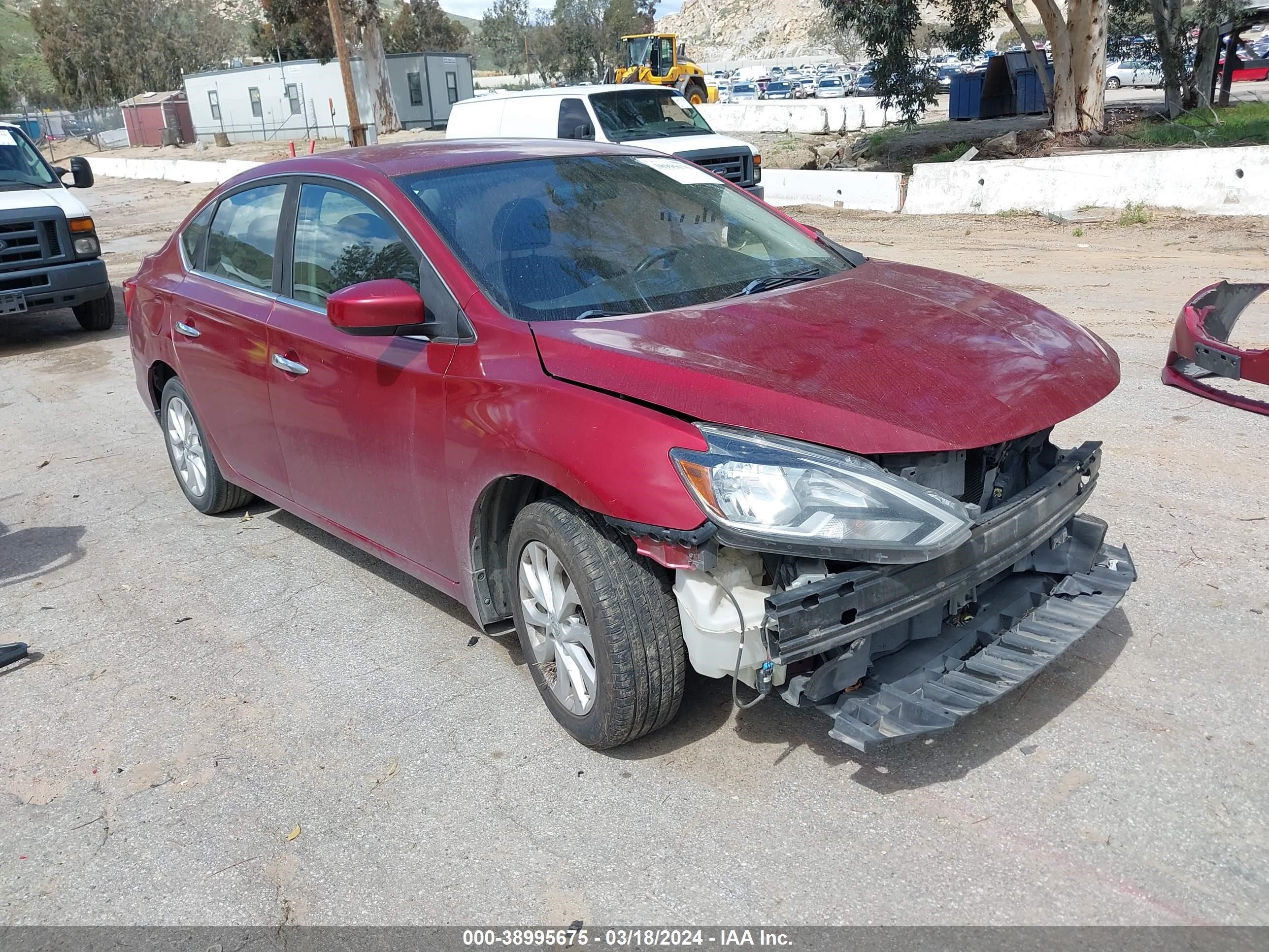 nissan sentra 2018 3n1ab7ap0jy259018