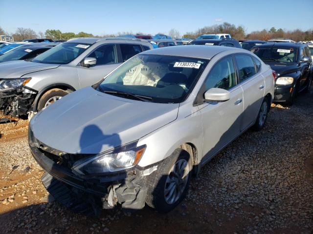 nissan sentra s 2019 3n1ab7ap0kl603428