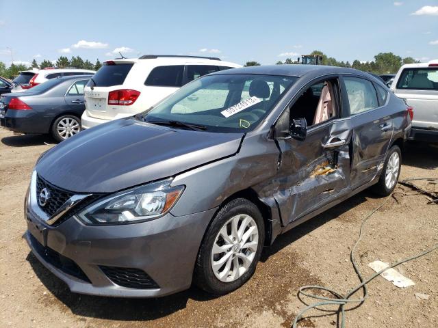 nissan sentra s 2019 3n1ab7ap0kl606894