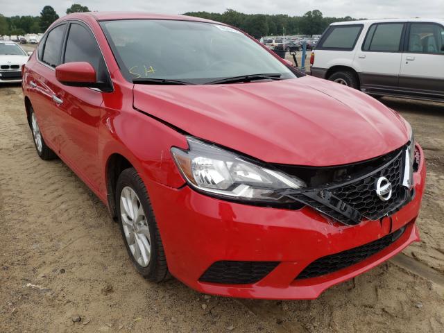 nissan sentra s 2019 3n1ab7ap0kl611528