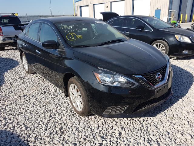 nissan sentra s 2019 3n1ab7ap0kl623288