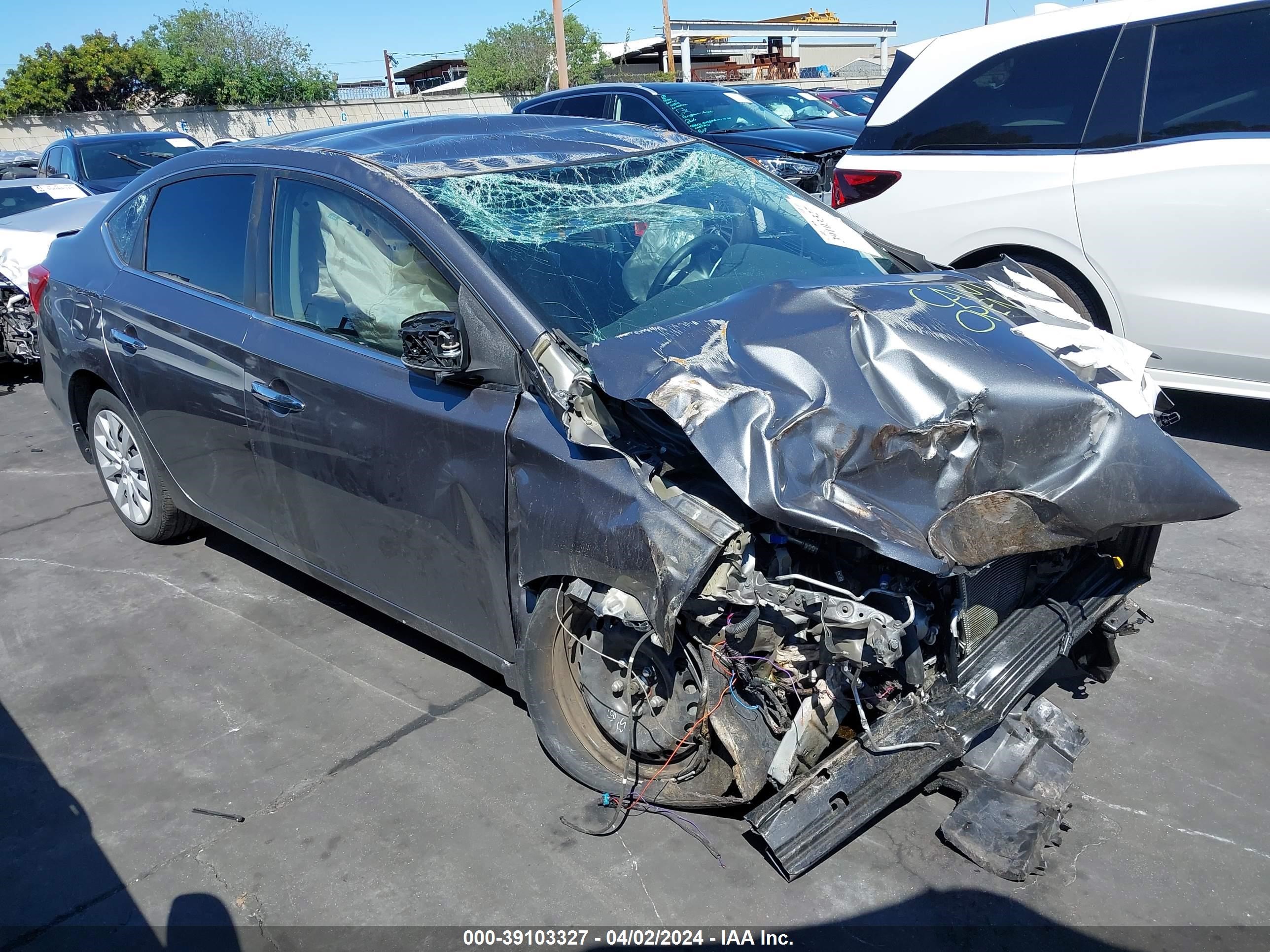 nissan sentra 2019 3n1ab7ap0ky205185