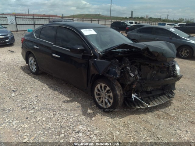 nissan sentra 2019 3n1ab7ap0ky213173