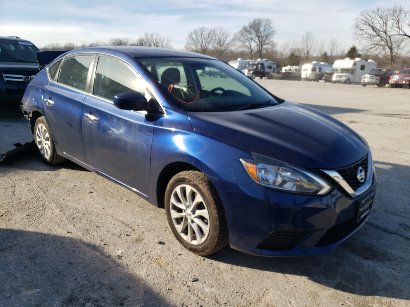 nissan sentra 2019 3n1ab7ap0ky226733