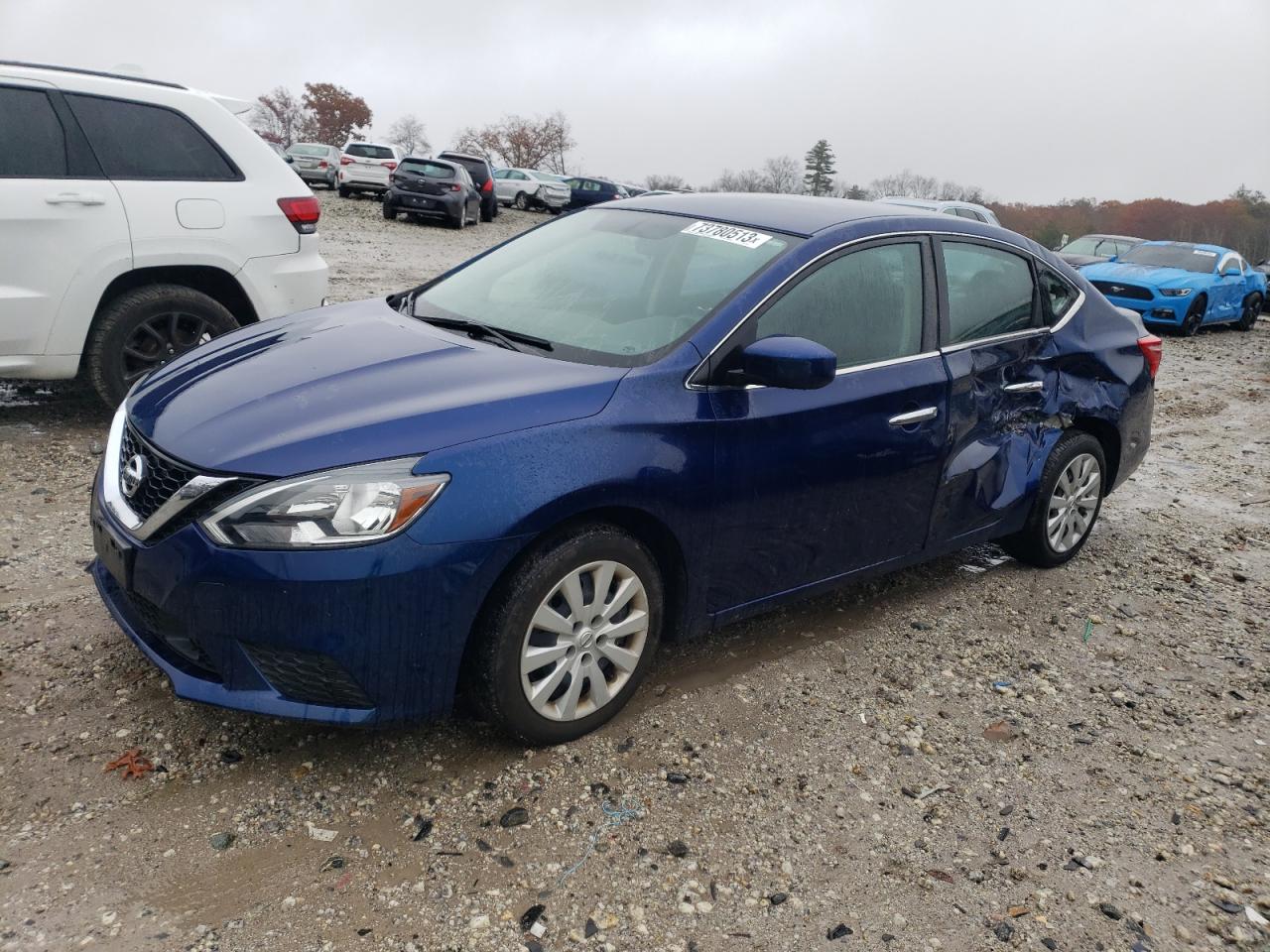 nissan sentra 2019 3n1ab7ap0ky236713