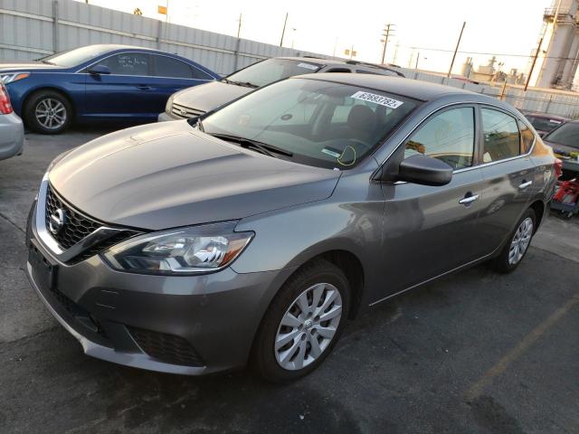 nissan sentra s 2019 3n1ab7ap0ky243192