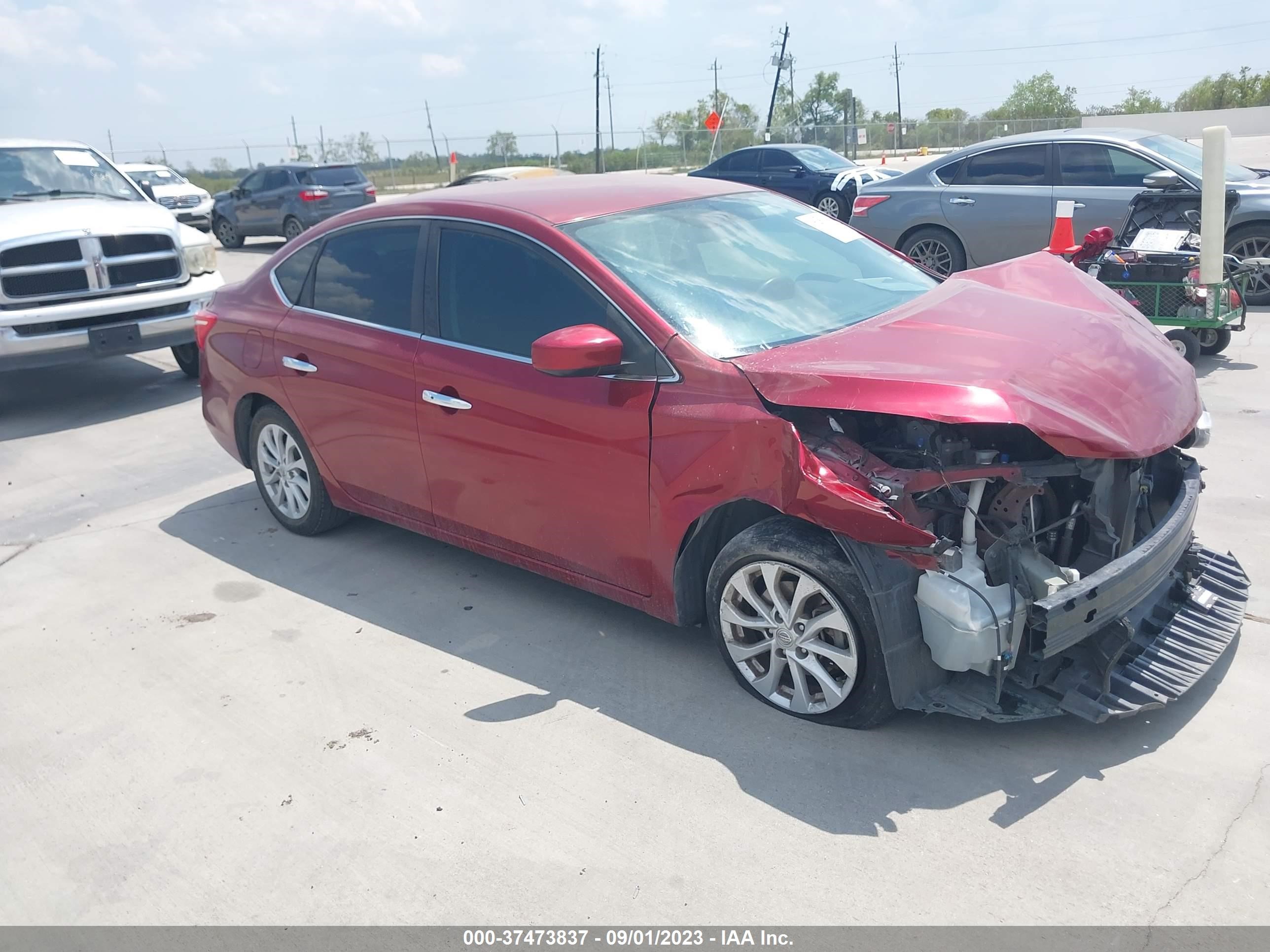 nissan sentra 2019 3n1ab7ap0ky264074