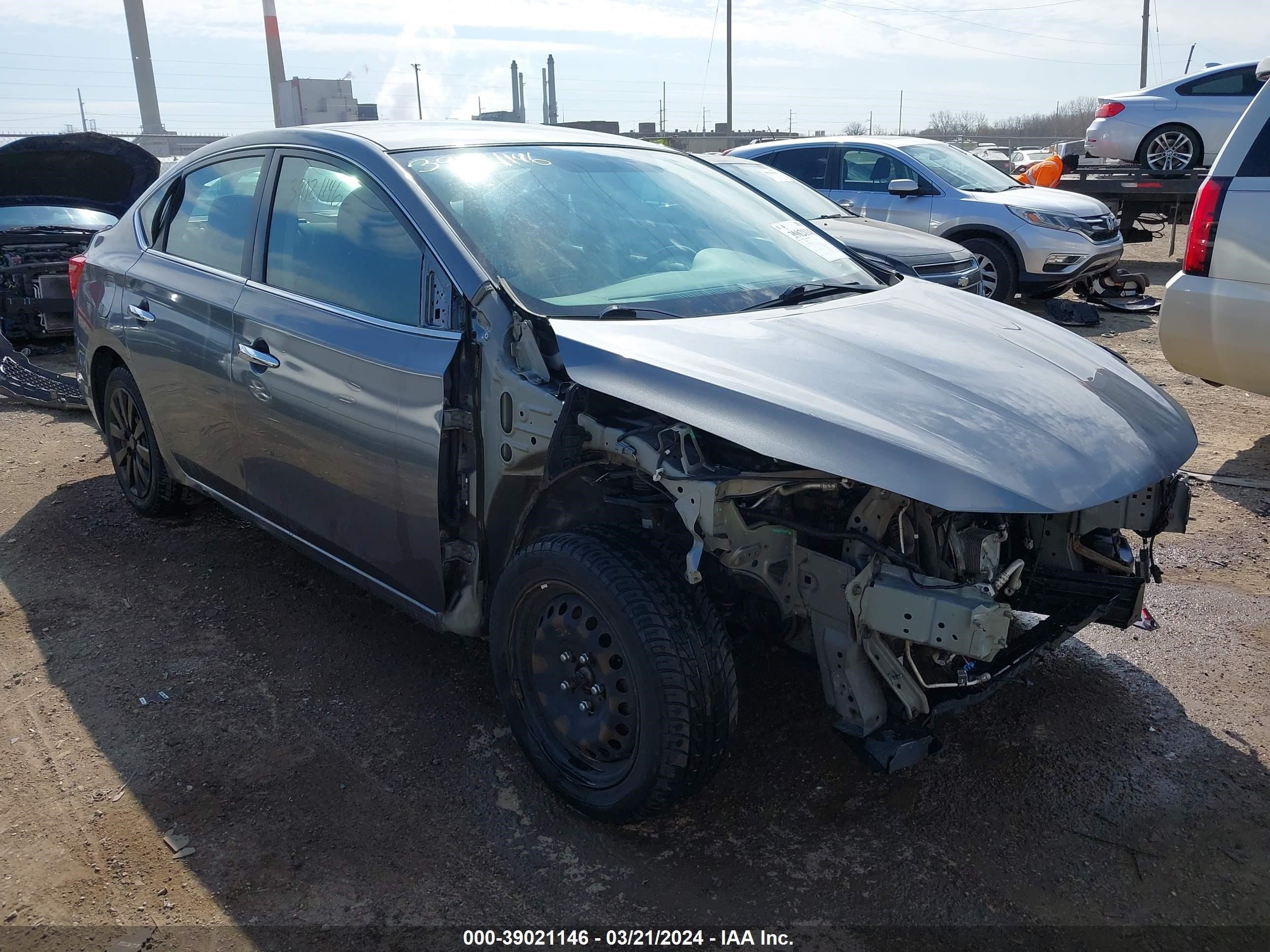 nissan sentra 2019 3n1ab7ap0ky264947