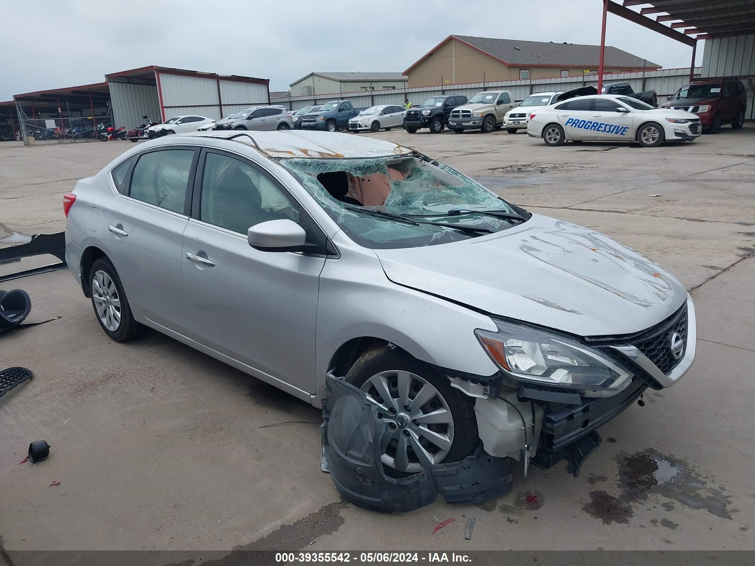 nissan sentra 2019 3n1ab7ap0ky273485