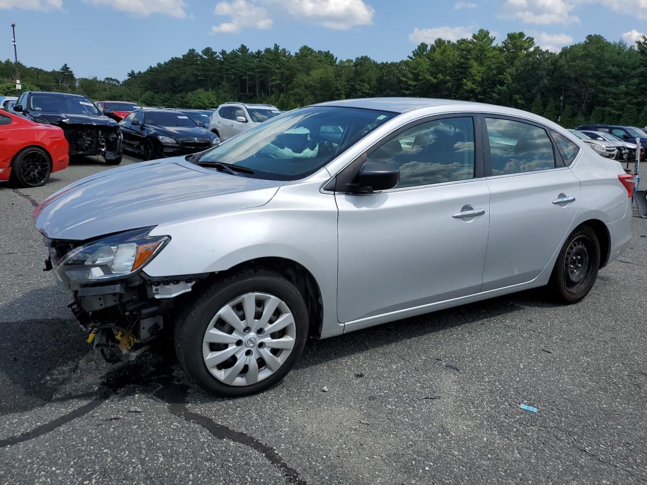 nissan sentra 2019 3n1ab7ap0ky339629