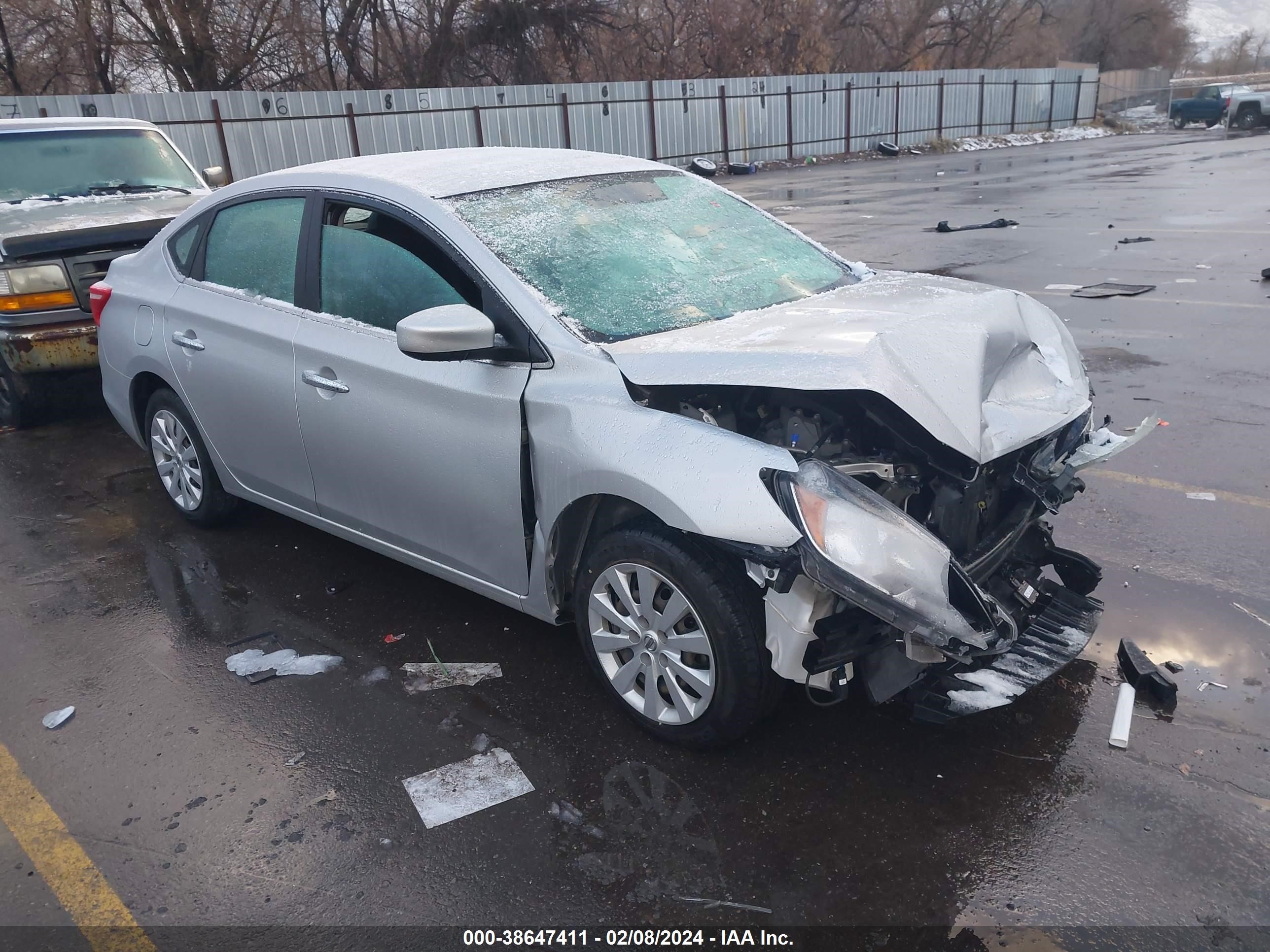 nissan sentra 2019 3n1ab7ap0ky352316