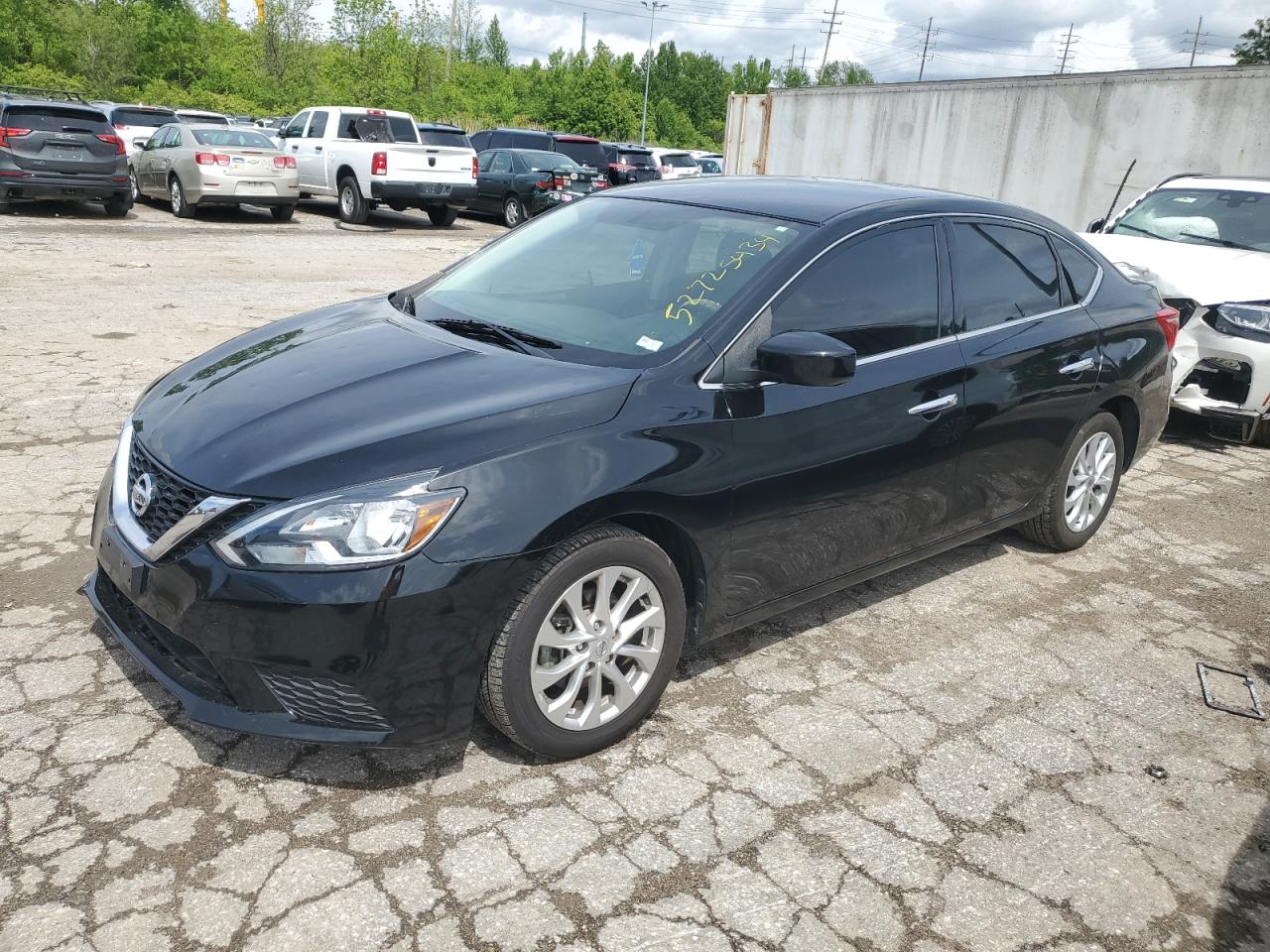 nissan sentra 2019 3n1ab7ap0ky398941